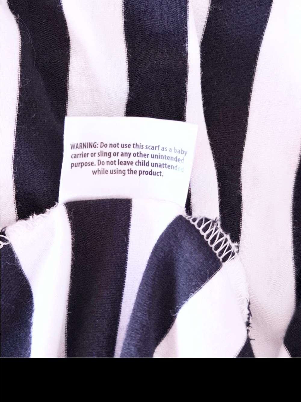 Itzy Ritzy 4-In-1 Car Seat Cover. Black & White Striped. Neutral | Classic - Picture 7 of 8
